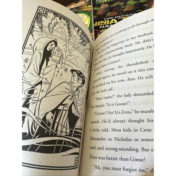 Lot (7) Boy's Illustrated TMNT Lego Comic Marvel Chapter Books Reading Star Wars - Picture 11 of 16